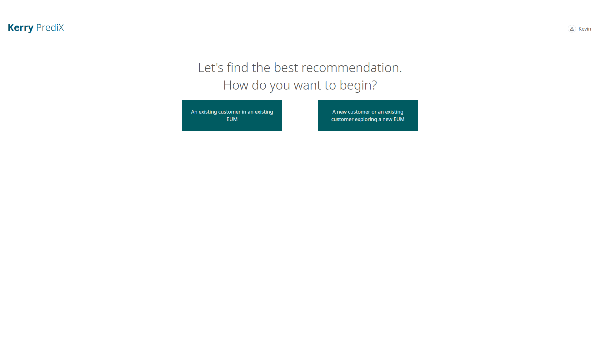 PrediX landing page