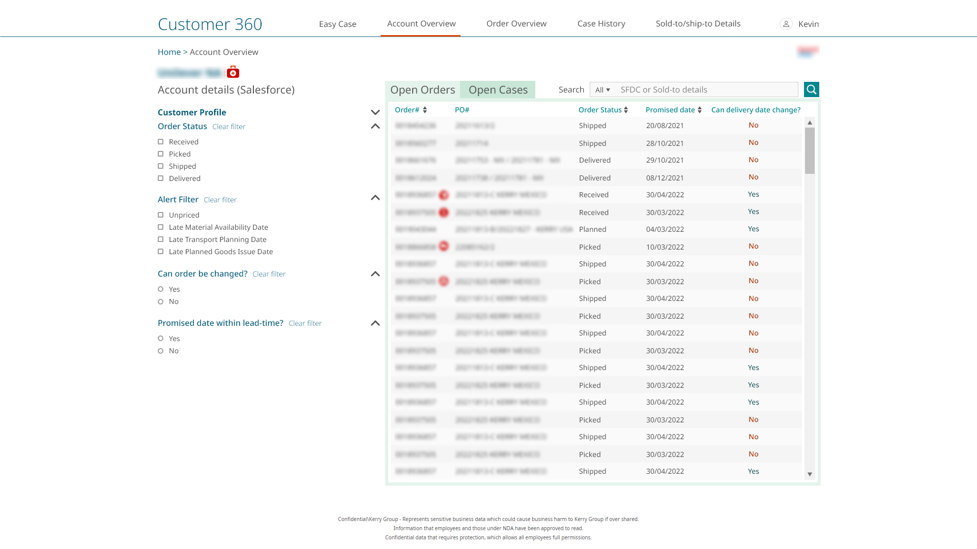 Account Overview
