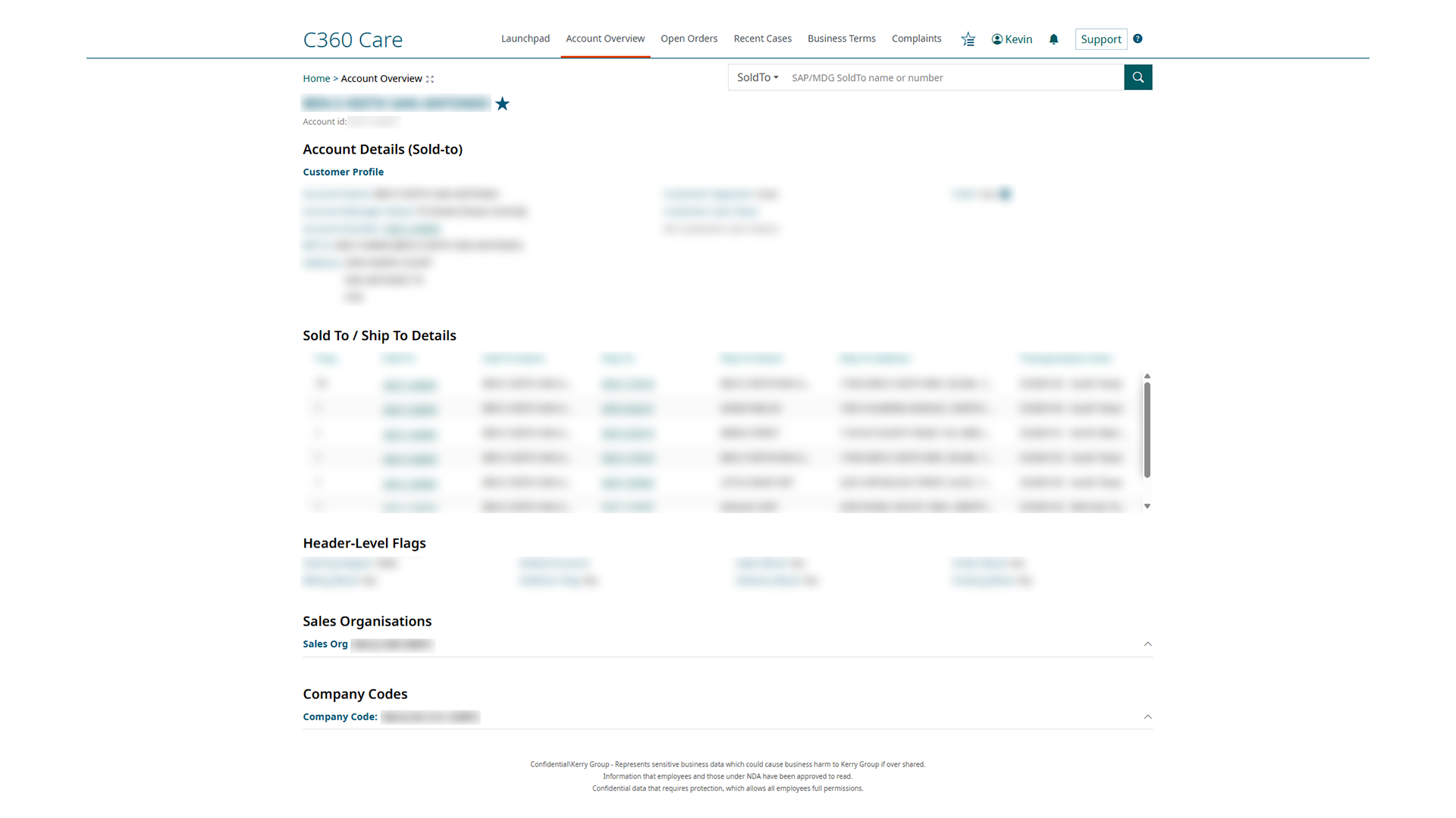 Account Overview